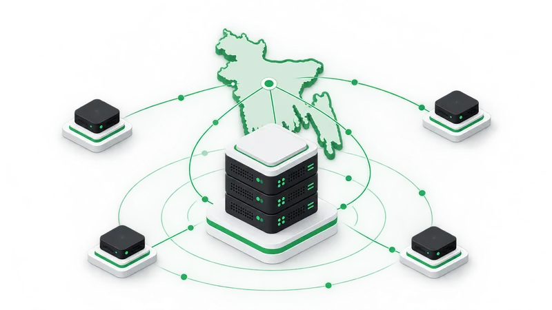 Enterprise Web Hosting Infrastructure with BDIX Network in Bangladesh