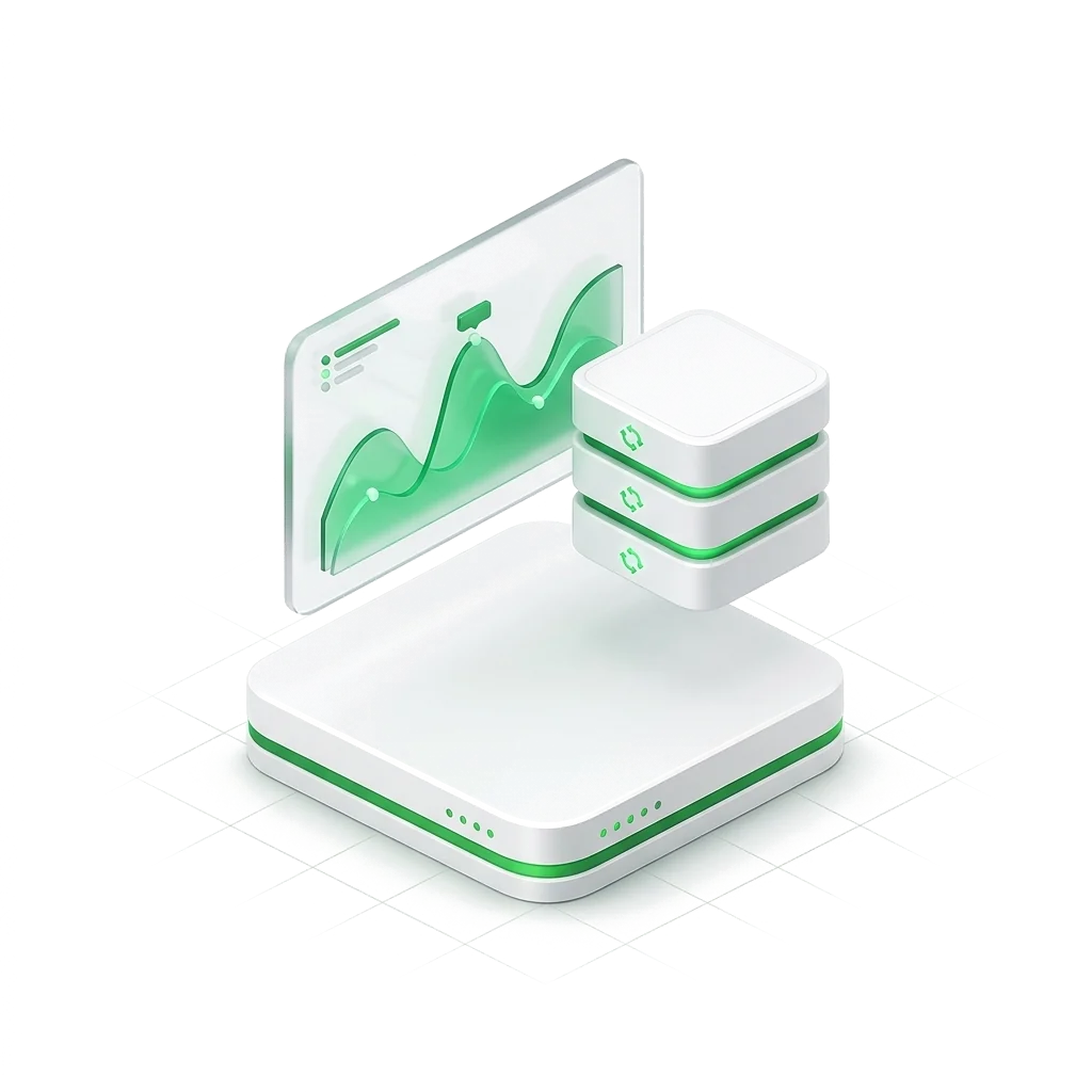 Live Metrics & Automated Backups Console